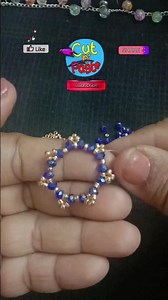 Beaded cross pattern ring #jewellerydesigns #ring #crosspattern #jewelry #nagda #handmadejewelry