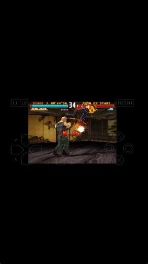 Tekken 3 | Jin Kazama vs Gun Jack | Epic Fight Gameplay #fightinggames #versusfighting