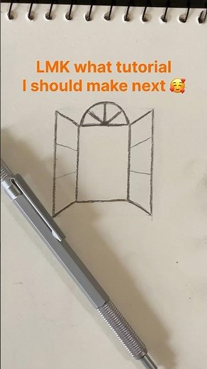 How to draw window for beginners #art #drawing #sketch #artist #viral #foryou