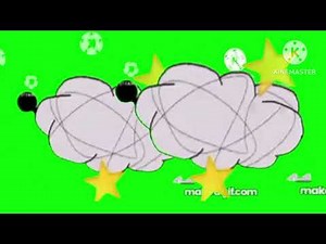 Sky And Durple Fight cloud Duo Green Screen