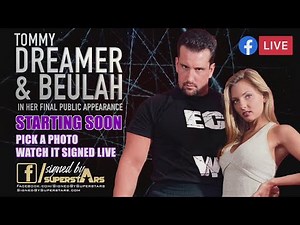Tommy Dreamer & Beulah McGillicutty LIVE in-studio signing!