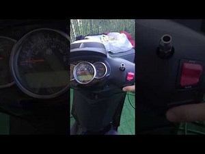 How to reset the "Service" light on a Piaggio Beverly 300? (with video)
