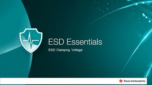 ESD Essentials: Clamping Voltage | Video | TI.com