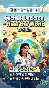 Michael Jackson - Heal the World Lyrics, Learning Michael Jackson's Heal the World, Song of Peace...
