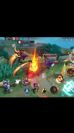 Turret Can't Save Low Hp Player#mlbb #shorts #mobilelegends
