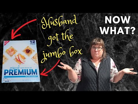 How to store Saltine Crackers for long term Storage