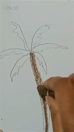Tree Drawing #shortsart #ArtShorts #shortscraft #shortsDIY #CreateWithMe