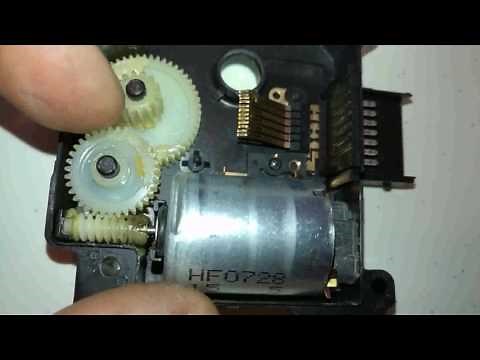 Toyota air mix servo fixing