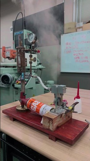 自作蒸気エンジン・DIY steam engine