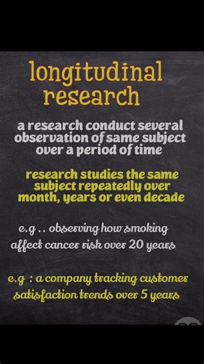 longitudinal research #sk notes ugc net