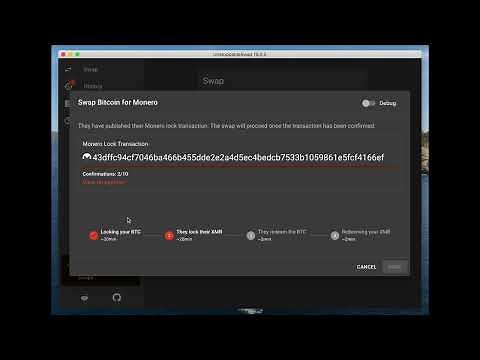 Swapping Bitcoin for Monero using Atomic Swaps - UnstoppableSwap GUI Demo