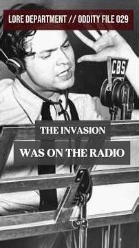 The Radio Broadcast That Sounded Like an Alien Invasion | Oddity File 029