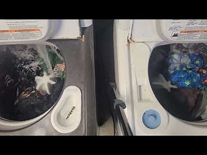 Not one, but TWO Kenmore Elite Calypsos! Normal Cycle Cotton Clothes