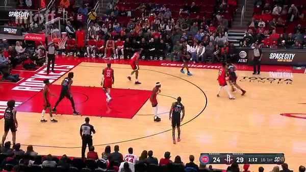 Tari's effort is unmatched 😤 | Houston Rockets