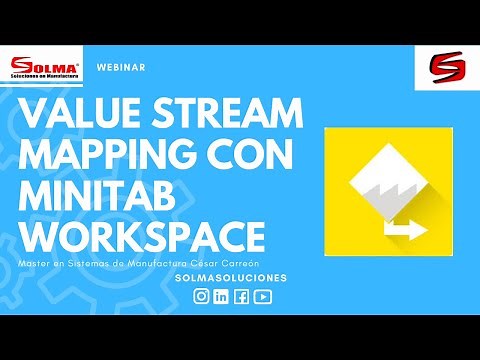 Value Stream Mapping VSM con Minitab Workspace