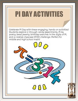 Pi Day Activities | Pi-ku Poetry, Pi Jewelry, Candy Lab, Birthday in Pi