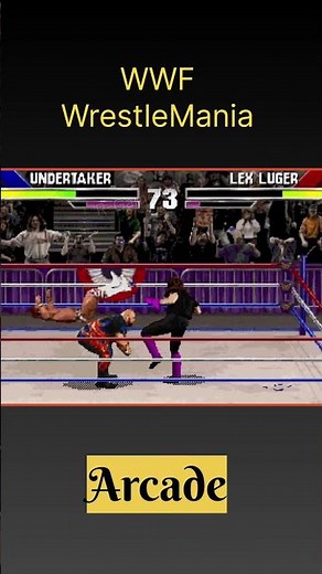 WWF WrestleMania Arcade #arcadegames #videogames #wwe