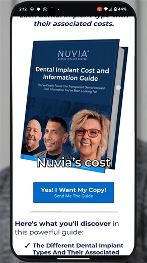 Dental implant costs should NOT feel like solving a mystery. Nuvia gives patients simple, all-inclusive pricing—so you can focus on getting your smile back, not stressing over the bill. 🦷 #nuviateeth #dentalimplantcosts #Allon4 #dentalimplants #dentures | Nuvia Dental Implant Center