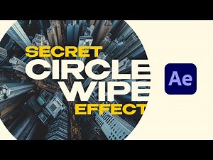 FOUND: The Hidden CIRCLE WIPE Transition Effect | Easy After Effects Tutorial