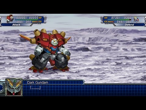 SRW T (4K) : Devil Gundam All Attacks
