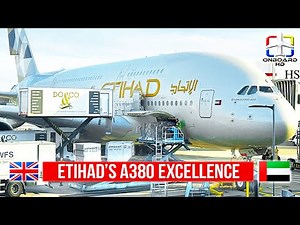 TRIP REPORT | First Time on Etihad A380! | London to Abu Dhabi | ETIHAD Airbus A380