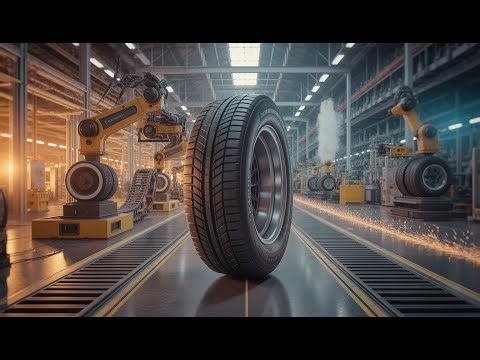 How Car Tyres Are Made | Inside a Modern Tyre Manufacturing Factory