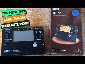 Korg TM60BK Review: The ULTIMATE Tuner Metronome Combo for Musicians!