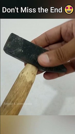 How to repair hammer handle that last forever – Fix loose hammer handle #tips #woodworking