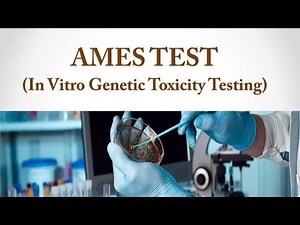 AMES Test (In Vitro Genetic Toxicity Testing) 💁