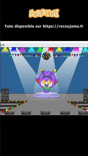 Animation Scratch: Le spectacle de Nano #scratch #college #programmer #spectacle #nano