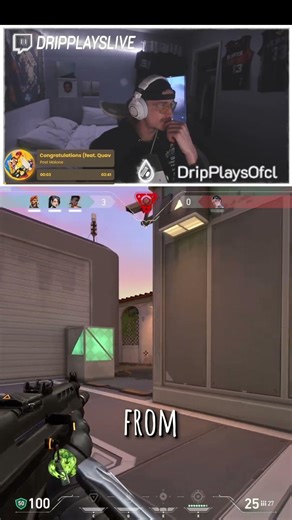 Omen Knows Words🤯 #valorant #shorts #gaming #dripplays