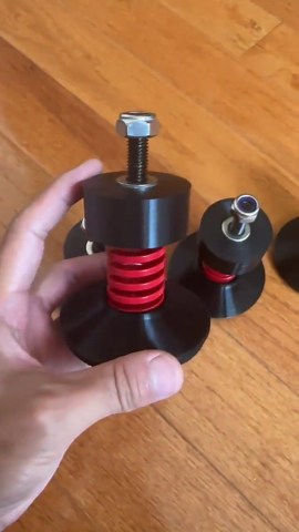 Advanced Sim Racing, Trak Racer Adjustable Feet Sim Rig Spring Vibration Isolator Set - Etsy