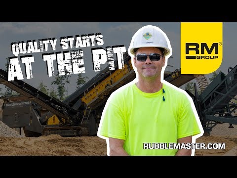 How Sand & Gravel Producers Keep America Moving | RUBBLE MASTER