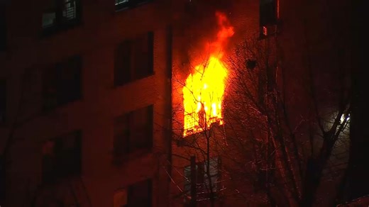 1 person hurt in apartment building fire in East Orange, NJ