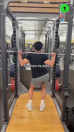 POV: You're doing squats WRONG #shorts #fitness #fails