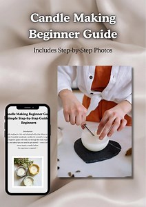 Candle Making Beginner Guide | Step by Step With Photos | How to Make Candles at Home | DIY Candle PDF - Etsy