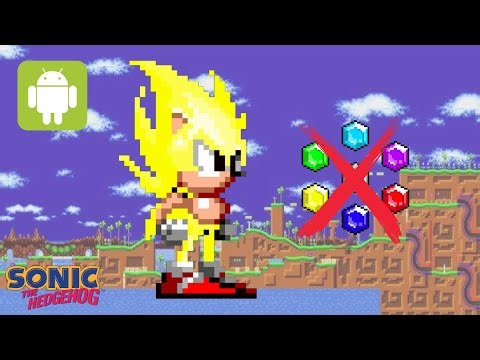How to ACTIVATE Super Sonic in Sonic 1 WITHOUT Chaos Emeralds (Android)