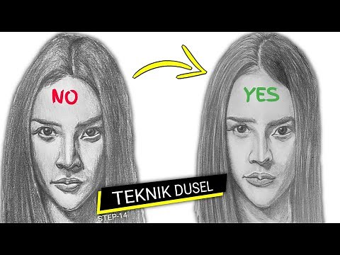 THIS IS HOW TO DRAW WITH THE DUSEL TECHNIQUE THAT YOU HAVE TO TRY‼️