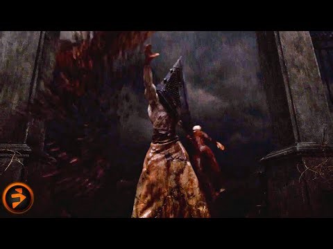 Pyramid Head Attacks The Survivors Inside The Church | SILENT HILL