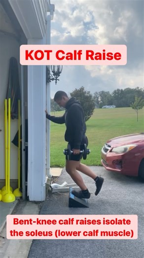 ATG Online Coaching on Instagram: "ATG coach @1saacray performing a bent-knee calf raise version (we use various types) We use KOT calf raises in our Zero and Advanced Zero programs. For Dense and Standards we use a seated calf machine ✅. This calf raise is very important for ankle mobility, ankle strength, achilles, and soleus strength. We keep it simple. We use bent-knee and straight leg calf raises. Most people have NOT done enough calf work compared to the rest of the body. It is a missing l