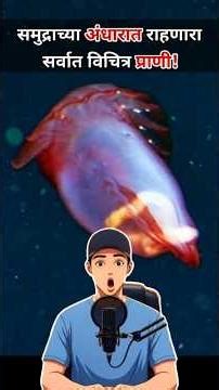 🌊 “समुद्राच्या तळाशी ‘उडणारा भूत’!😱 #marathi #facts #shorts #viral