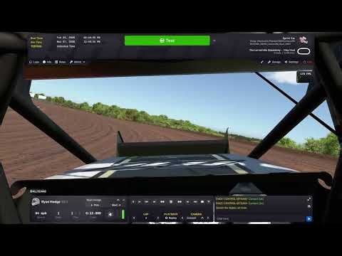 iRacing: Ryan Hodge (360 Winged Sprint @ Lernerville)