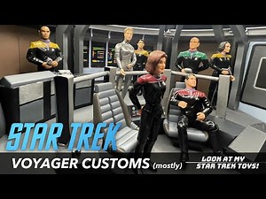 Amazing Custom Star Trek Figures: (Mostly) Voyager Edition!