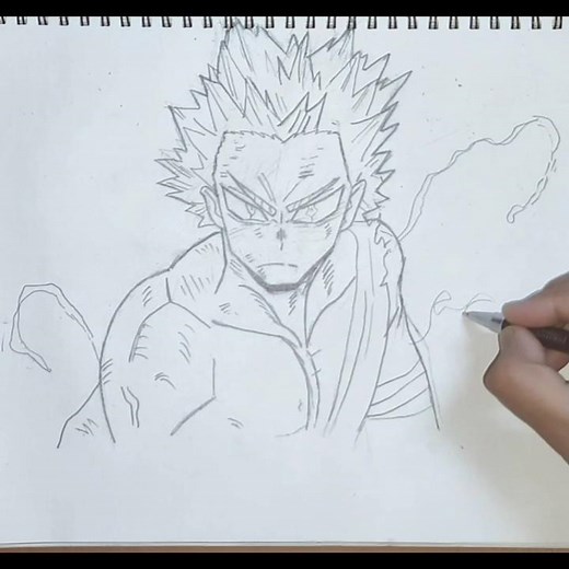 How To Draw Bakugo (One For All) | Step By Step | My Hero Academia: Heroes Rising I HR Art Studio