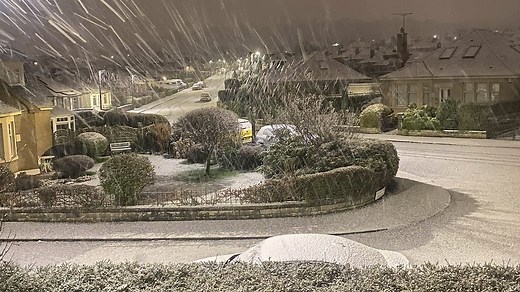 'Thundersnow' weather phenomenon hits parts of Scotland
