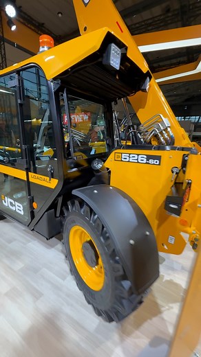 41K views · 350 reactions | JCB is previewing a new compact Loadall 526-60 model which will replace the current 525-60. The major update is a new cab while lift capacity has also increased by 100kg. Take a look! | Irish Farmers Journal Machinery & Vintage | Facebook