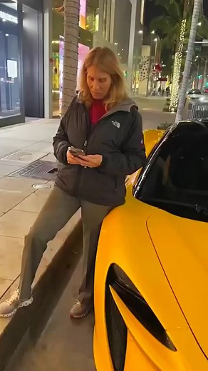 I pick up a old woman #car #corvette #ferrari #funny #c8 #foryou #mycar #prank #corvettec8 #shorts | Bidch Nat