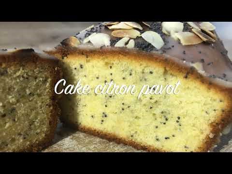 Cake Citron/Pavot MOELLEUX et SANS SÉCHER (Méthode Pro)