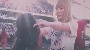 Young Irish fans 'completely overwhelmed' after getting Taylor Swift's hat
