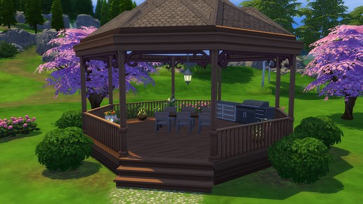 Tutorial: How to Build a Gazebo in The Sims 4 | SimsVIP